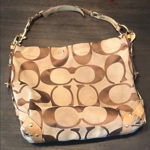 Coach Monogram Hobo